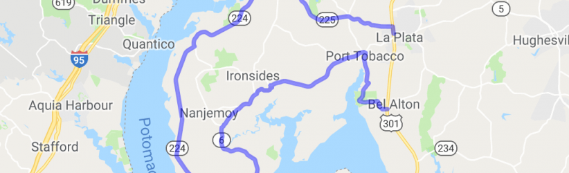 Charles County Loop Along the Potomac River |  United States