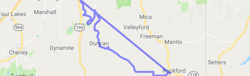 Hangman Valley Road to Valley Chapel Road |  United States