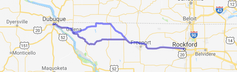 Galena/Freeport Loop | Iowa Galena/Freeport Loop | Iowa