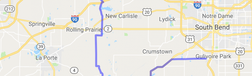 South Bend to Four Winds Casino Run |  Michigan