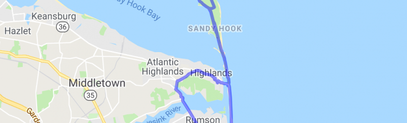 Northeastern New Jersey Triangle: Rumson-Sandy Hook-Sea Bright |  United States