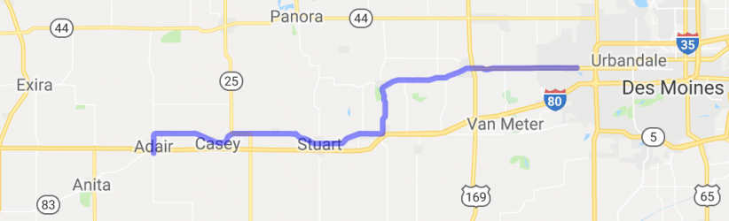 50 Mile White Post Highway Tour |  United States