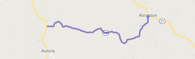 Beautiful Arkansas Route 74 (Huntsville to Kingston) |  United States