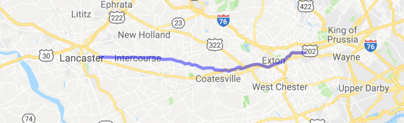 PA Route 340 Through Pennsylvania Amish Country |  United States