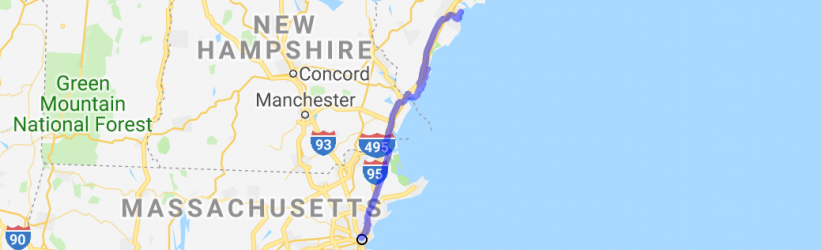 Boston to Maine (Coastal Routes) |  United States