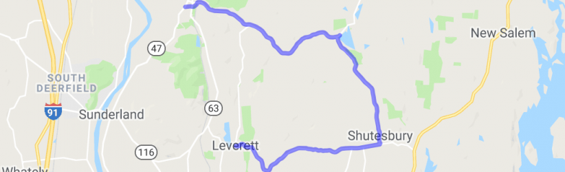 Shutesbury Area "S-Curves" |  United States