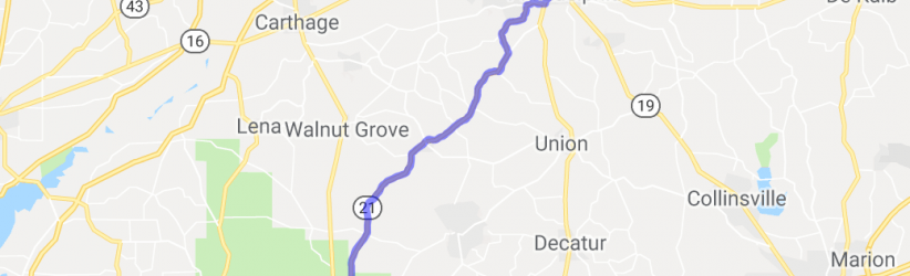 Route 21 From Forest to Philadelphia | United States Route 21 From Forest to Philadelphia | United States