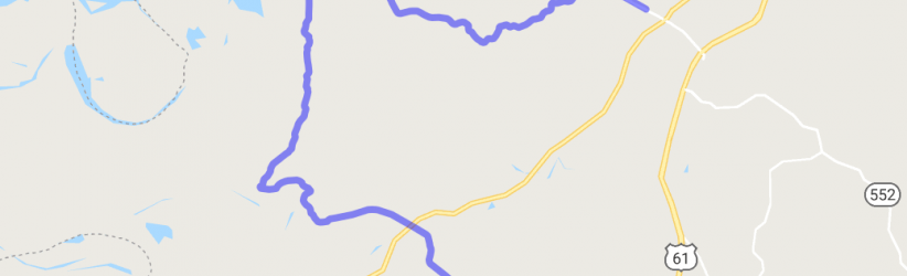 Natchez Trace side trip to a Ghost Town - Rodney, MS |  United States