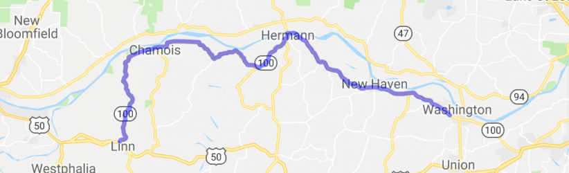 Highway 100; west of Washington |  United States