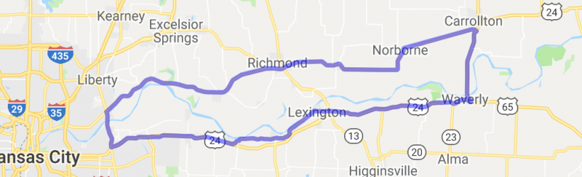 The "Big MO" River Ride Loop |  United States