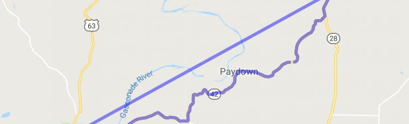 HWY 42 between Vienna and Belle |  United States