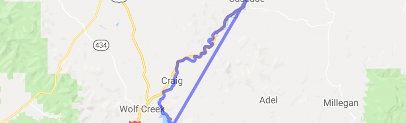 Cascade to Holter Lake along the Missouri River |  United States