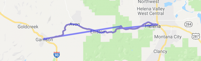 50 Miles of Bliss - Garrision to Helena, MT |  United States