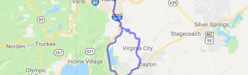 Reno, Virginia City, Carson city Loop |  United States