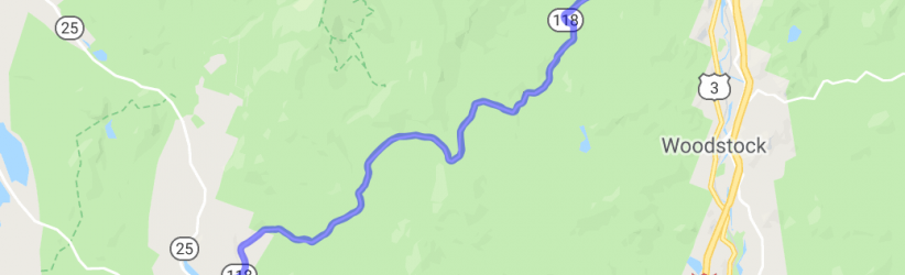 Route 118 from Warren to Lincoln |  United States