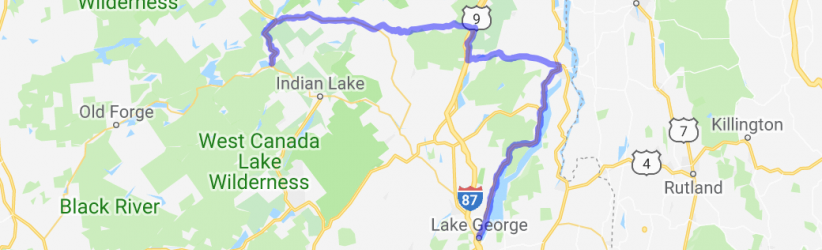 Lake George into the Adirondack State Park & Museum |  United States