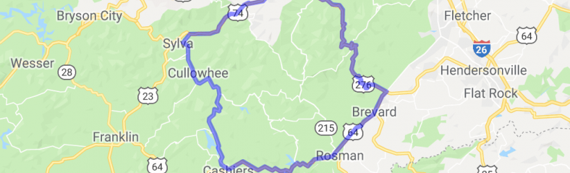 Full Day of North Carolina Twisties Loop |  United States