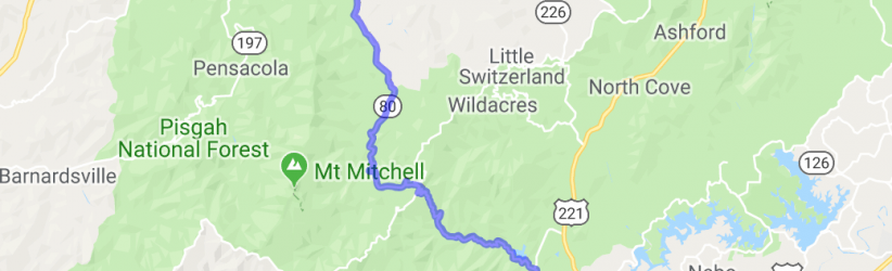 North Carolina's Route 80 (AKA Devil's Whip) | United States North Carolina's Route 80 (AKA Devil's Whip) | United States