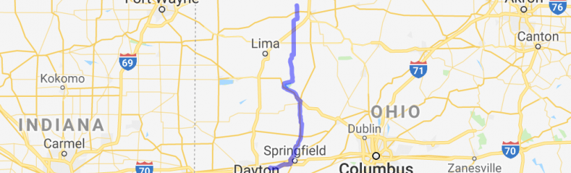 OH 235 - McComb to Dayton |  United States