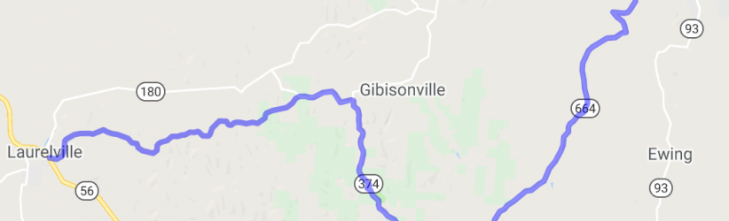 Thompson Ridge Rd. ("the little Blue Ridge") |  United States