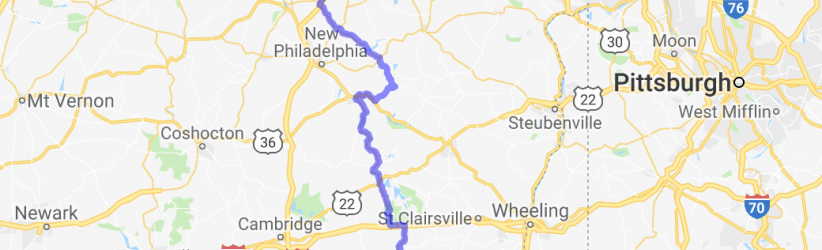 Winding Down from Canton to the Ohio River |  United States