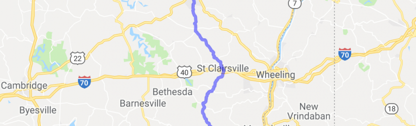 Rt 9 - Cadiz to Armstrongs Mills |  United States