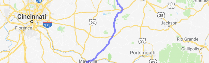 Rt 41 - Greenfield to the Ohio River (in SW Ohio) |  United States