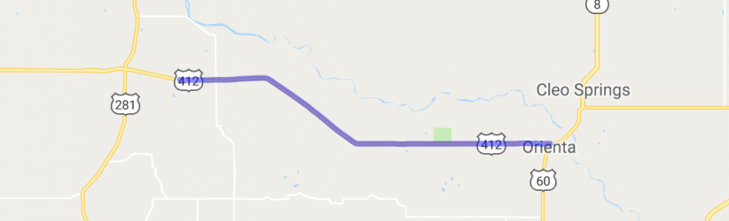 The Oklahoma Gloss Mountain Stretch |  United States