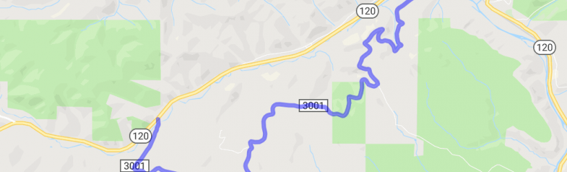 "Winding Road Next 10.5 Miles" - Rt 3001 |  United States