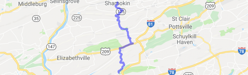 Gold Mine Road to Route 125 | United States Gold Mine Road to Route 125 | United States