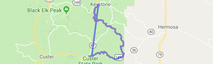 16 A to and thru Custer State Park |  United States