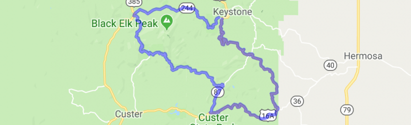 Central Hills Loop (includes the Needles Highway) | United States Central Hills Loop (includes the Needles Highway) | United States