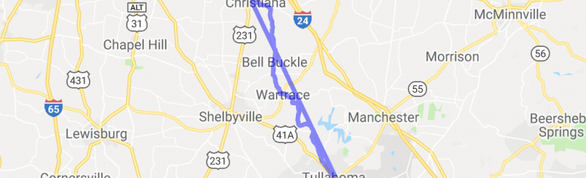 Whistle Stop Route - Route 269 |  United States