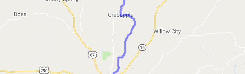 Lower Crabapple to Enchanted Rock |  United States