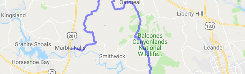 Hill Country Back Roads |  United States