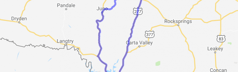 Secluded Desert Ride on Ranch Roads 163 & 189 |  United States