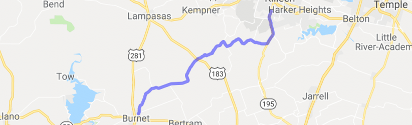 Killeen Twisty Getaway |  United States