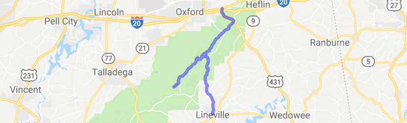 Cheaha Mountain Skyway |  United States