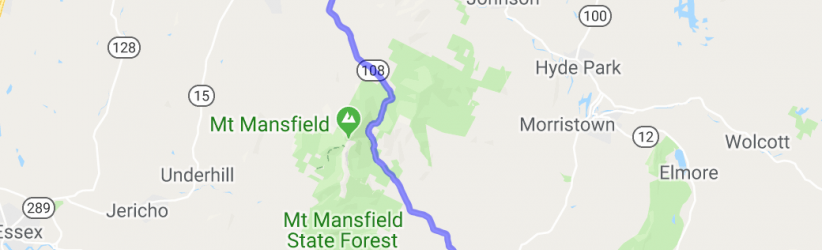 Rt 108 between Jeffersonville and Stowe "Smugglers Notch" |  United States