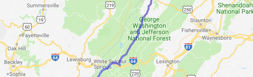 Southwestern Virginia - Sweet Chalybeate to Monterey |  United States