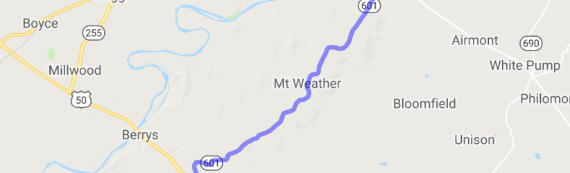 The Secret Blue-Ridge Mountain Northern Stretch |  United States