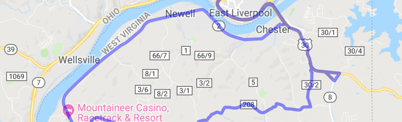 Waterford Racetrack Road |  West Virginia