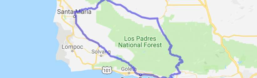 The Santa Barbara Ventura County loop |  United States