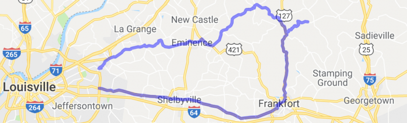 Elk Creek Winery Loop -- Owenton, KY |  United States