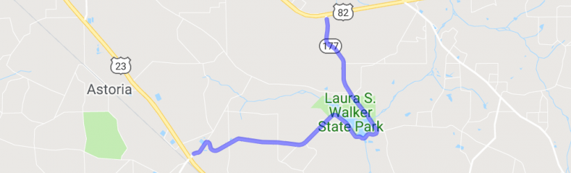 Laura Walker State Park road |  United States