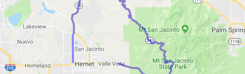 Hemet Idyllwild Motorcycle Run |  United States