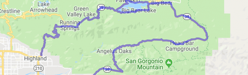 The "Loop Around the Lake" - Big Bear, CA |  United States