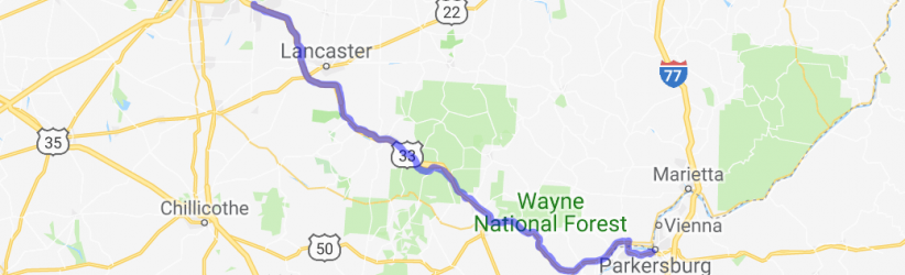 Southeast Ohio on Route 32 & Hwy 33 |  Ohio