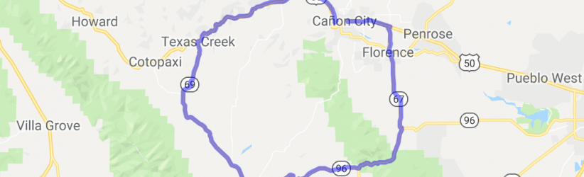 The Canon City, Westcliff, Florence Loop |  United States