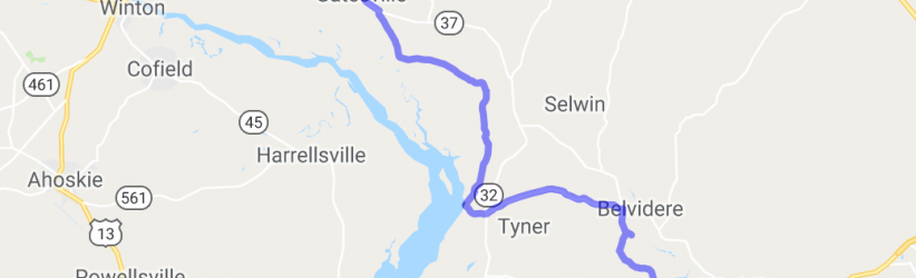 Perquimans, Gates Co.  farmland ride |  United States